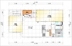 2世帯住宅図面2F