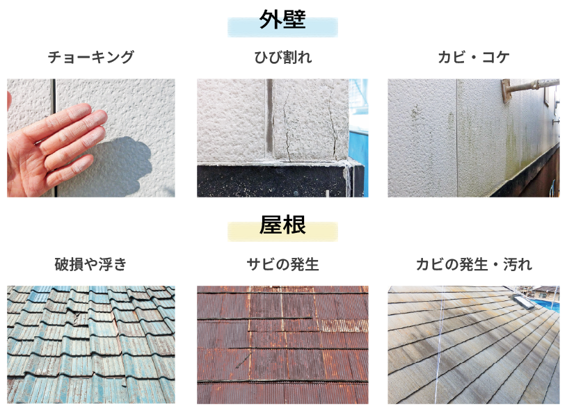 塗り替えサインの見本