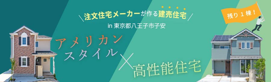 八王子子安の建売住宅