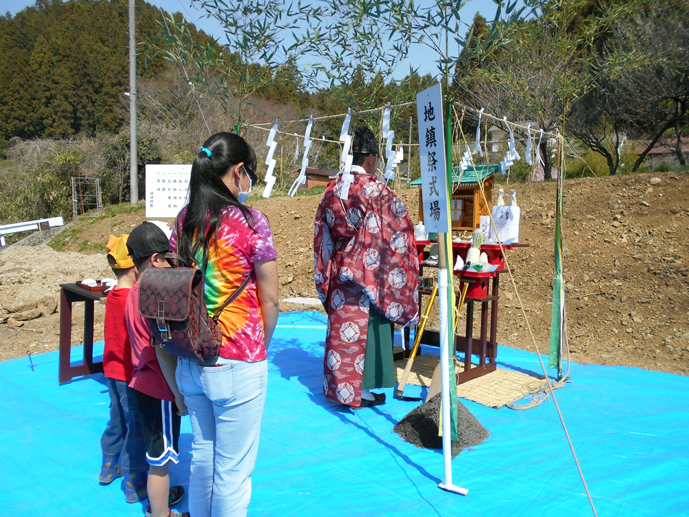 西多摩郡日の出町Ｈ様邸-地鎮祭-