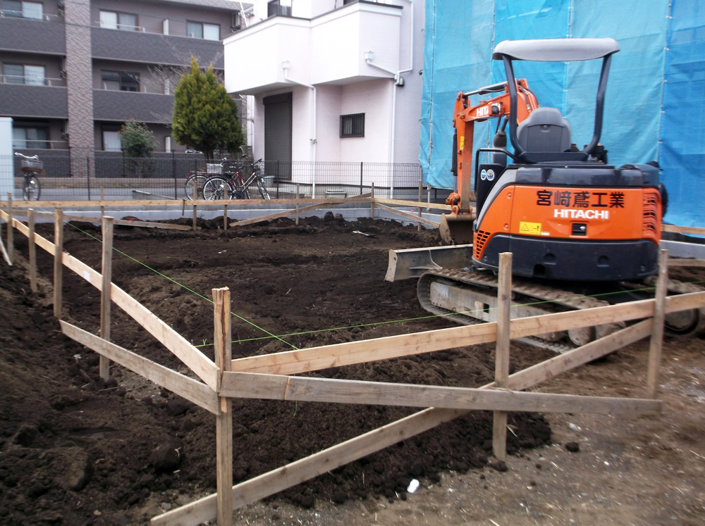 府中市Ｋ様邸-基礎着工-