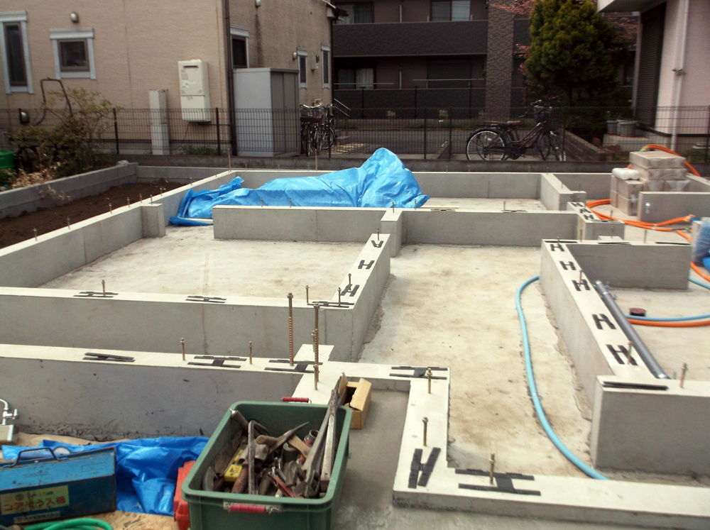 府中市Ｋ様邸-基礎完成-