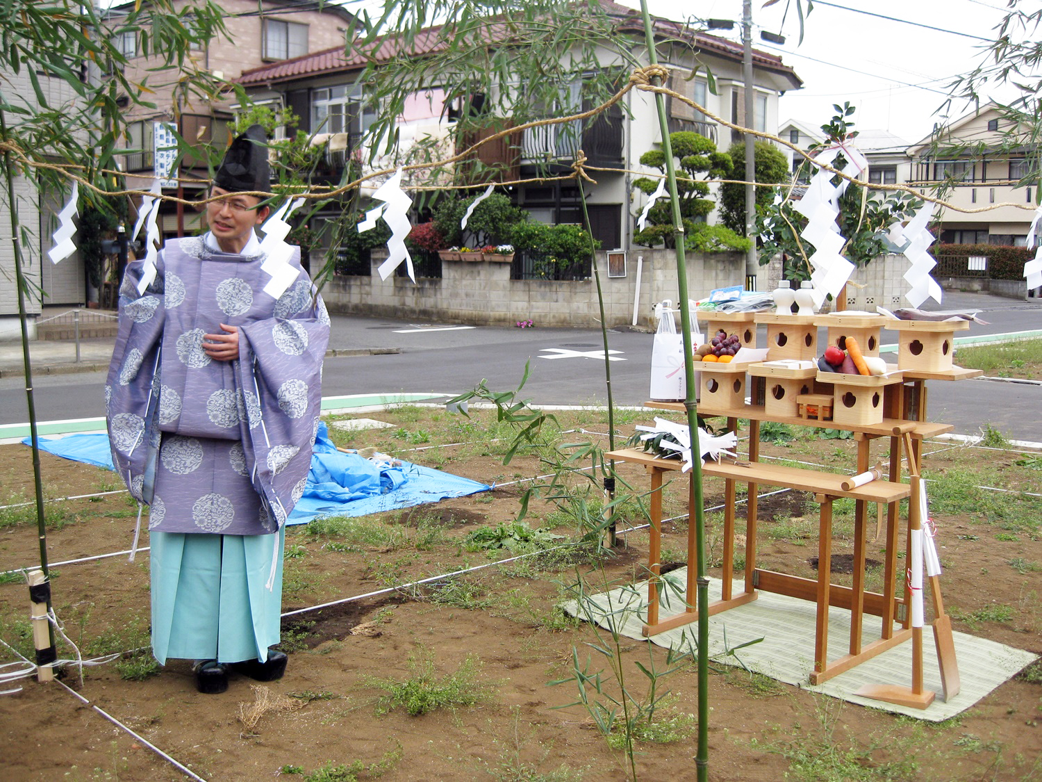 府中市T様邸-地鎮祭-