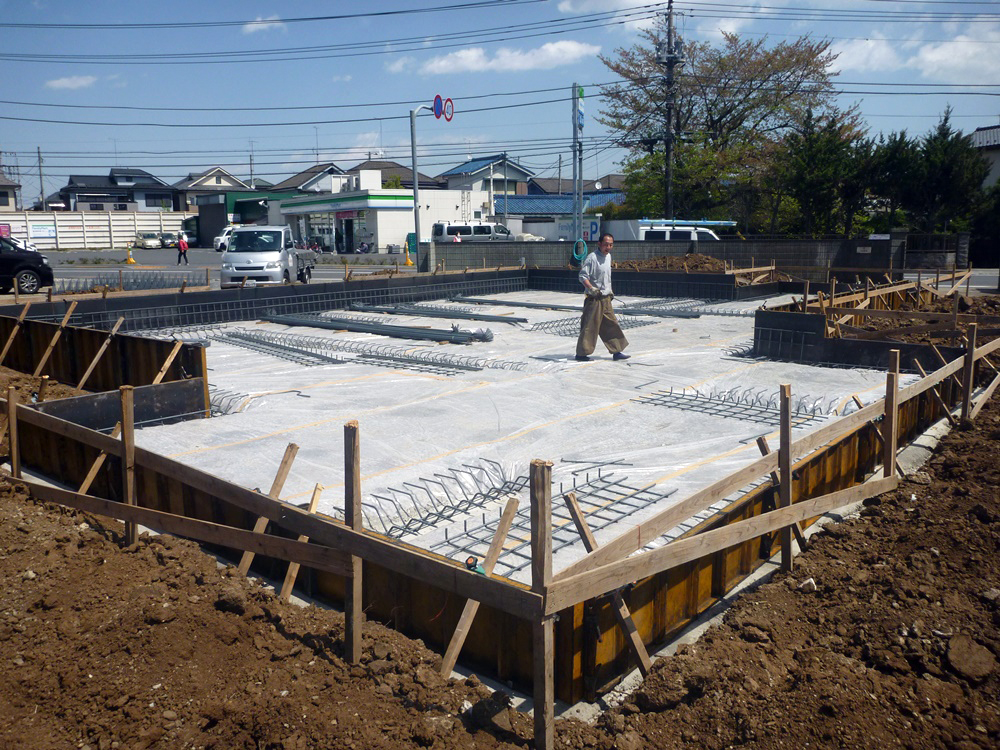 八王子市Ｓ様邸-配筋工事-