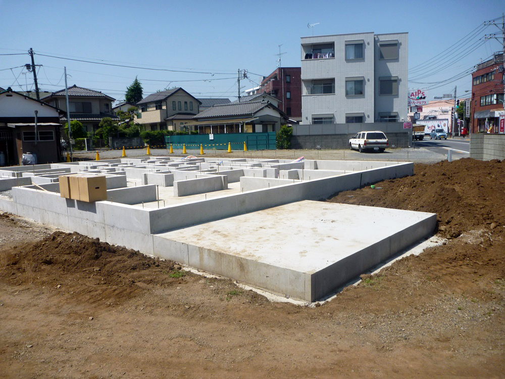 八王子市Ｓ様邸-基礎完成-