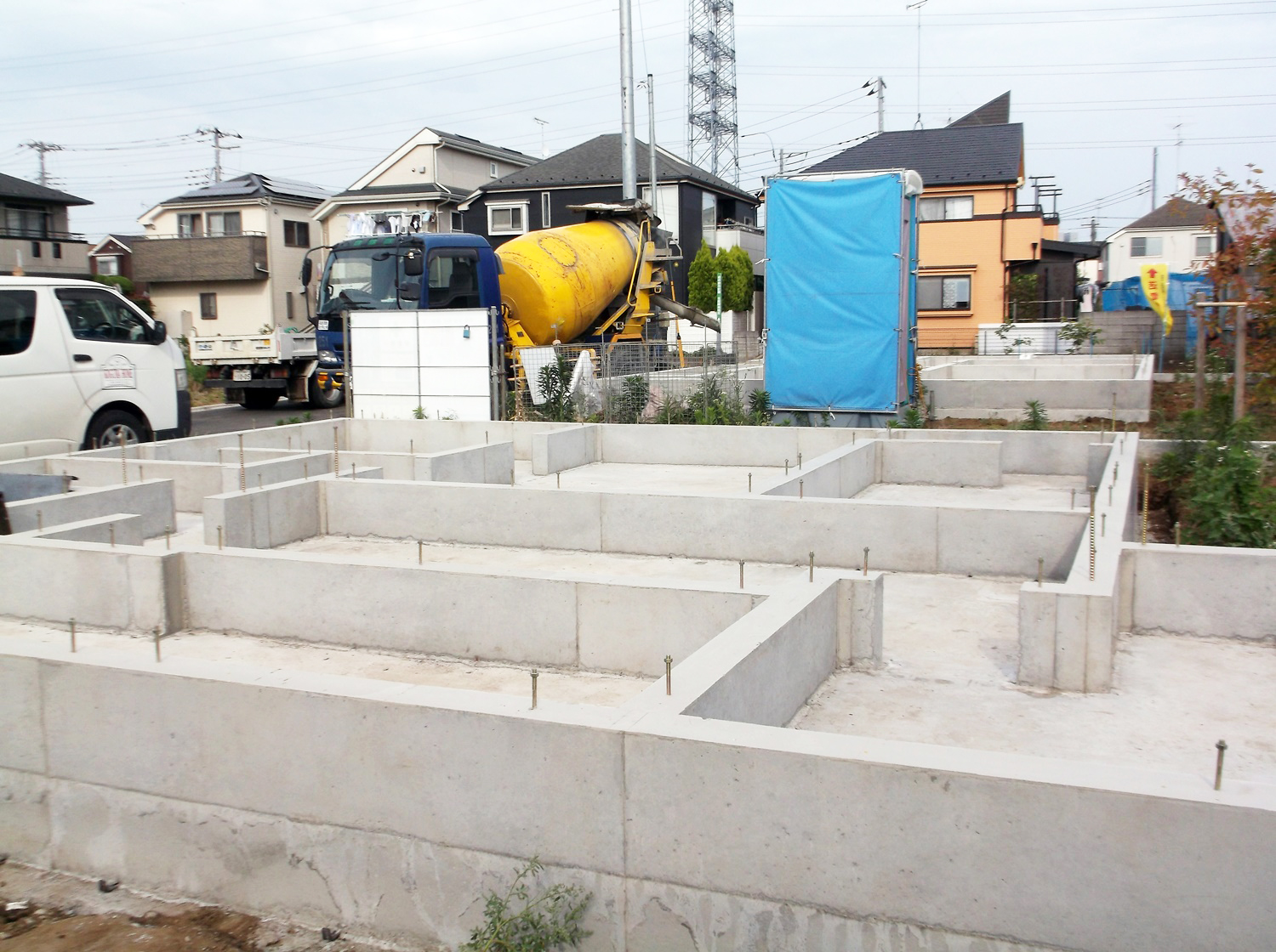 府中市T様邸-基礎完成-