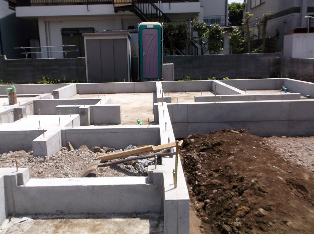 小金井市I.Y様邸-基礎完成-