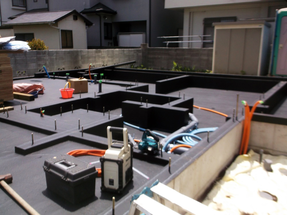 小金井市I.Y様-基礎炭工事-