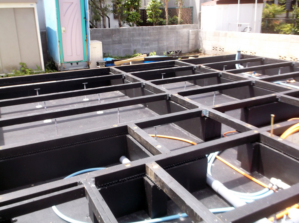 小金井市I.Y様-土台敷-