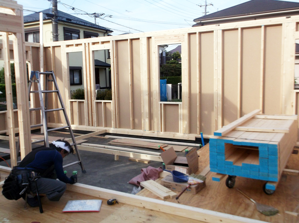 小金井市I.Y様-1階フレーミング工事-