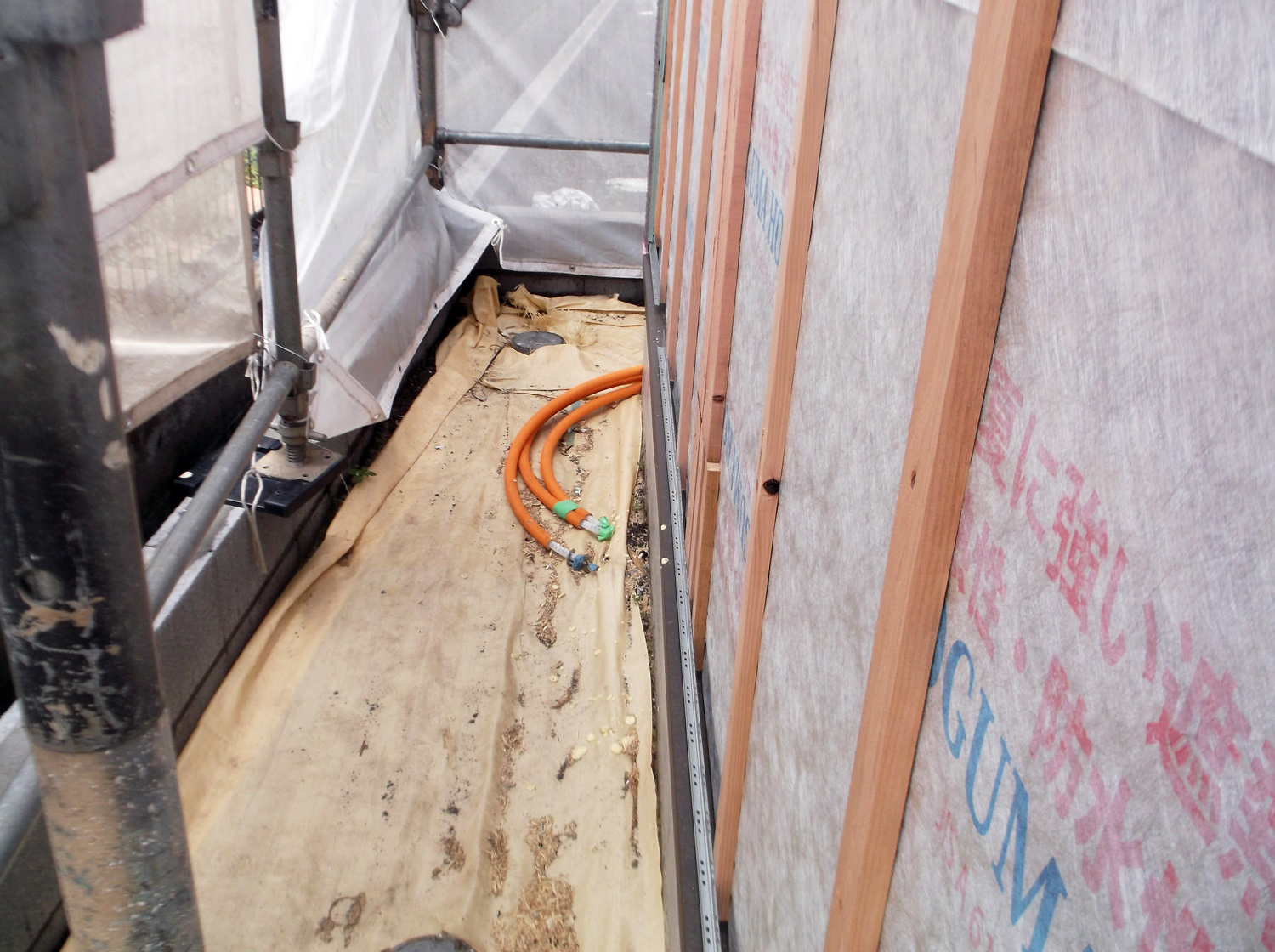 府中市K様邸-外部工事-