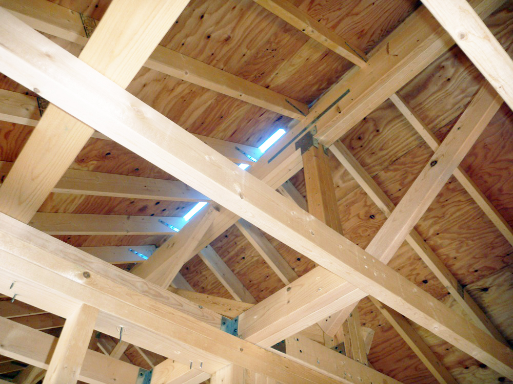 青梅市Ｕ様邸-フレーミング工事2階･屋根-