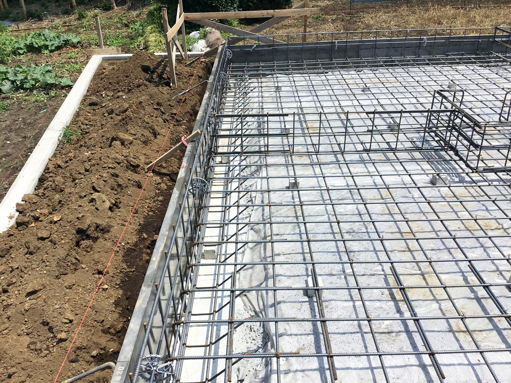 相模原市 A様邸-基礎工事-