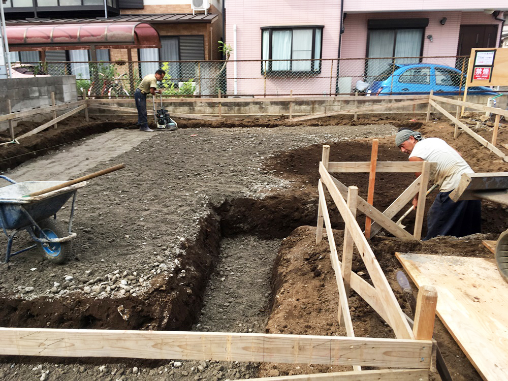 昭島市 Y様邸-基礎着工-