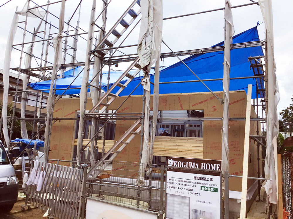 昭島市 Y様邸-1Fフレーミング工事-