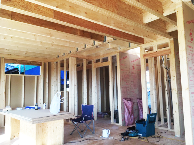 相模原市 T様邸 -建方工事-