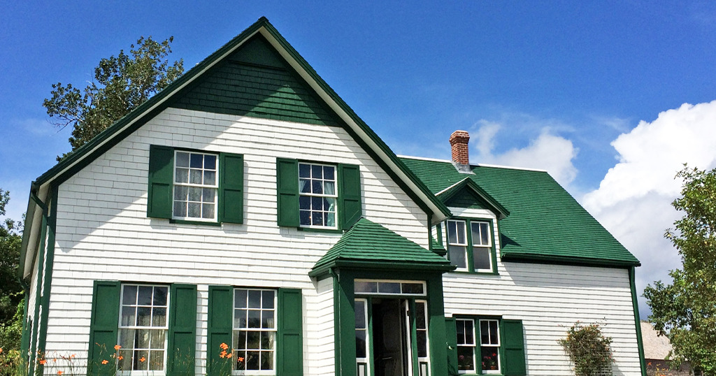 完成見学会/グリーンゲイブルズスタイルの家