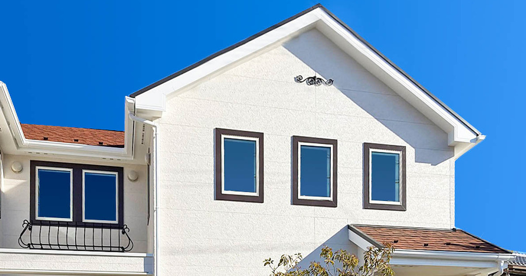 完成見学会/南欧風デザインの完全二世帯住宅