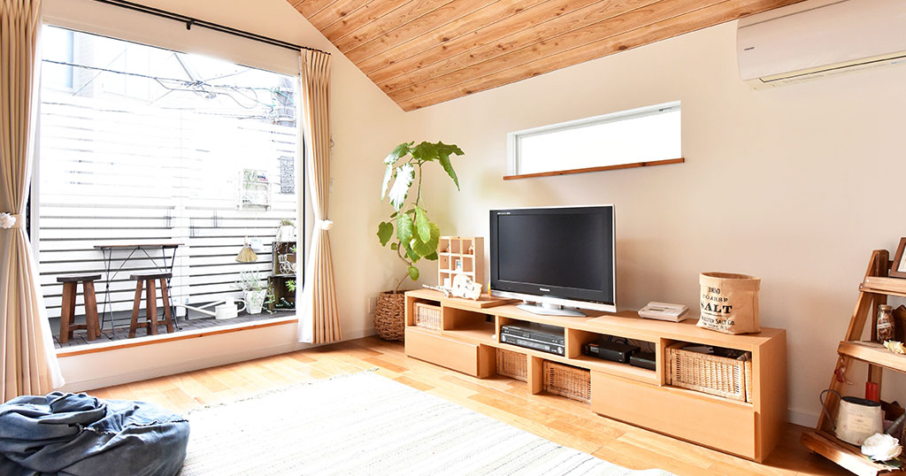 完成見学会/海外リゾートのコテージ風なおうち