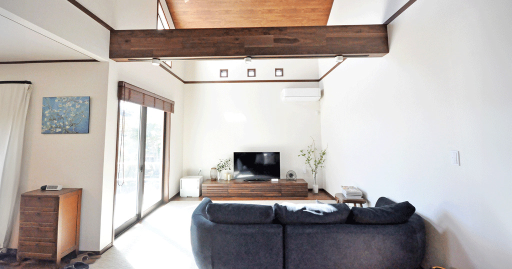 完成見学会/モダンでスタイリッシュな大空間リビングのおうち