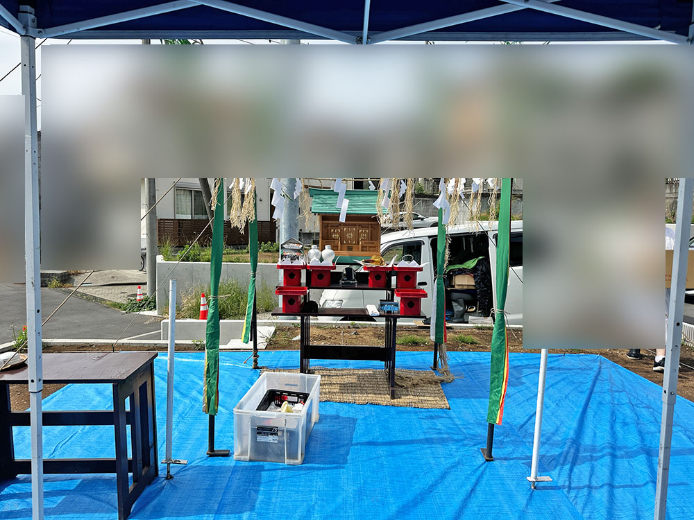 座間市 H様邸 -地鎮祭-