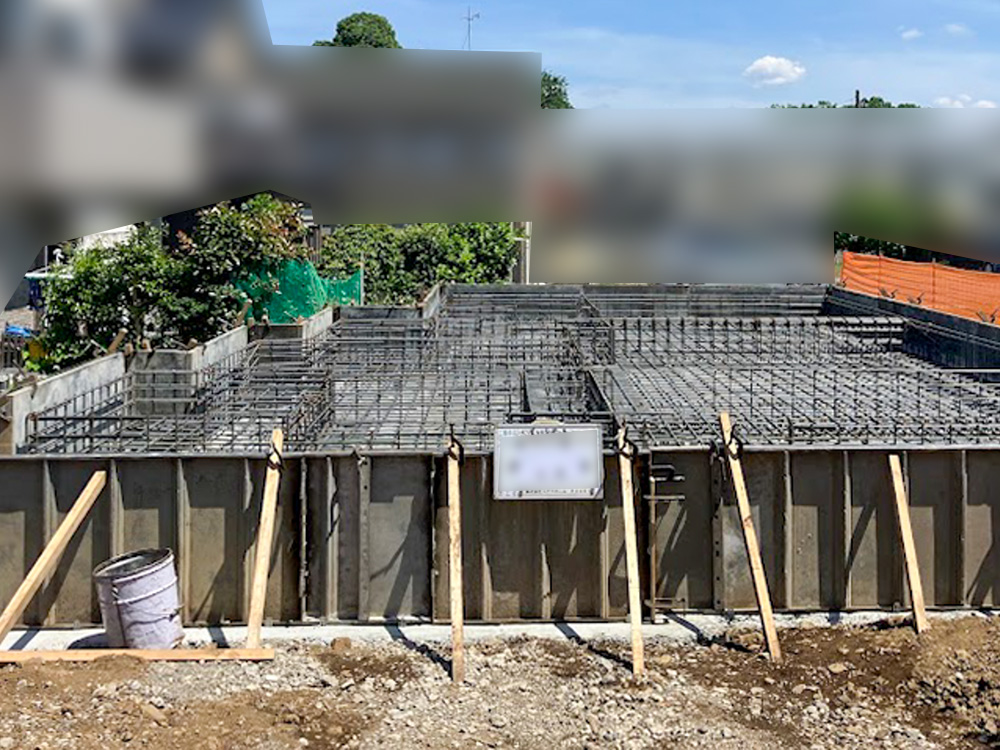 八王子市 O様邸 -基礎配筋-