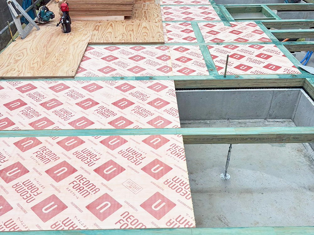 あきる野市 O様邸 -土台敷-