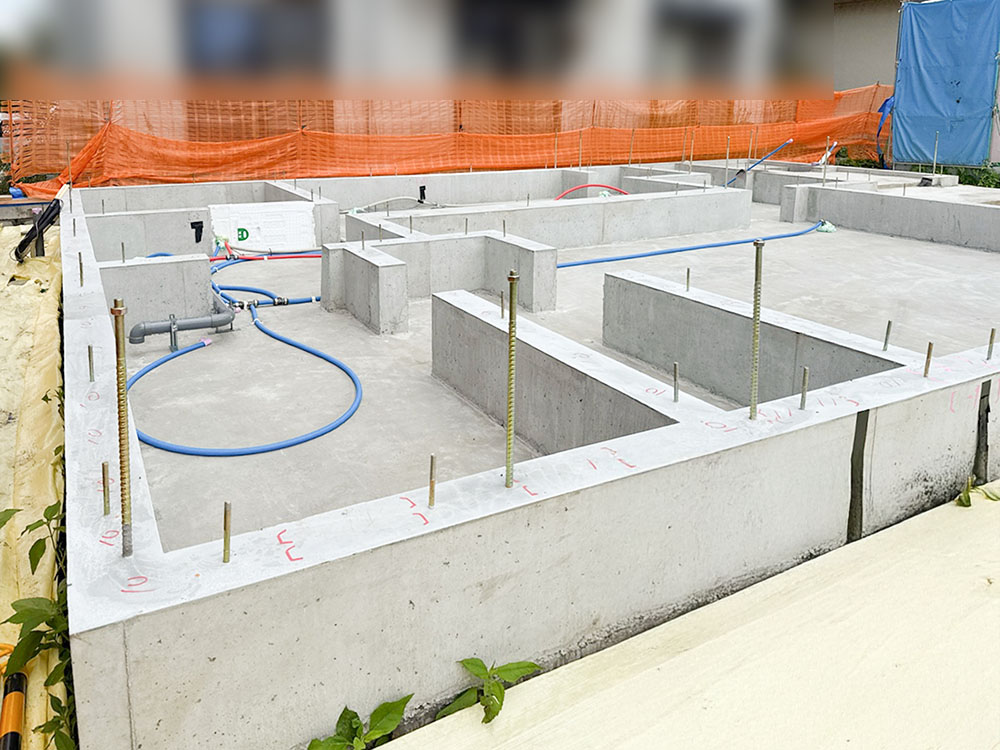 厚木市 Y様邸 -基礎完了-