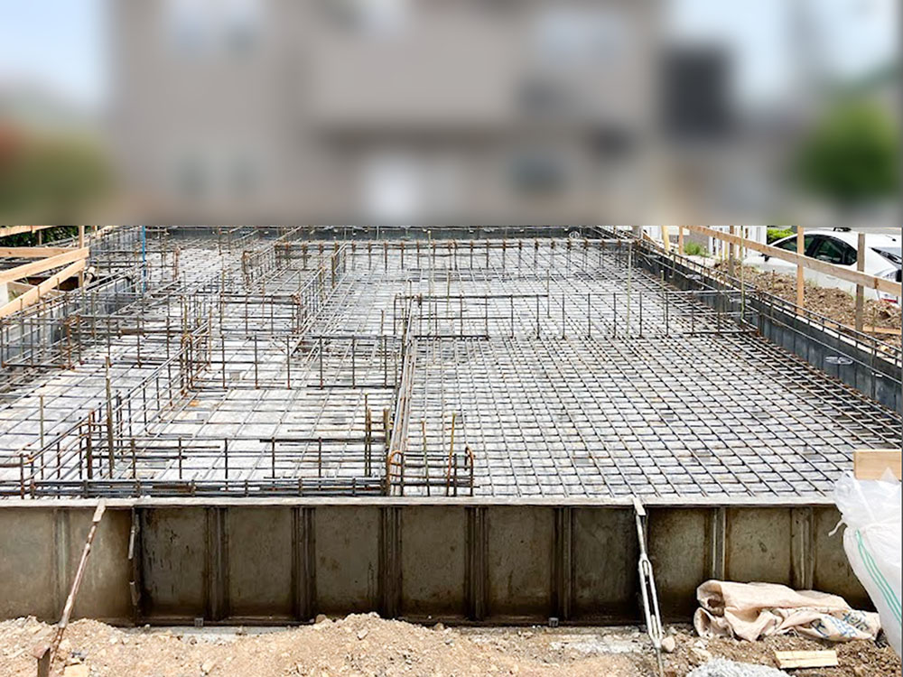 八王子市 K様邸 -基礎配筋-