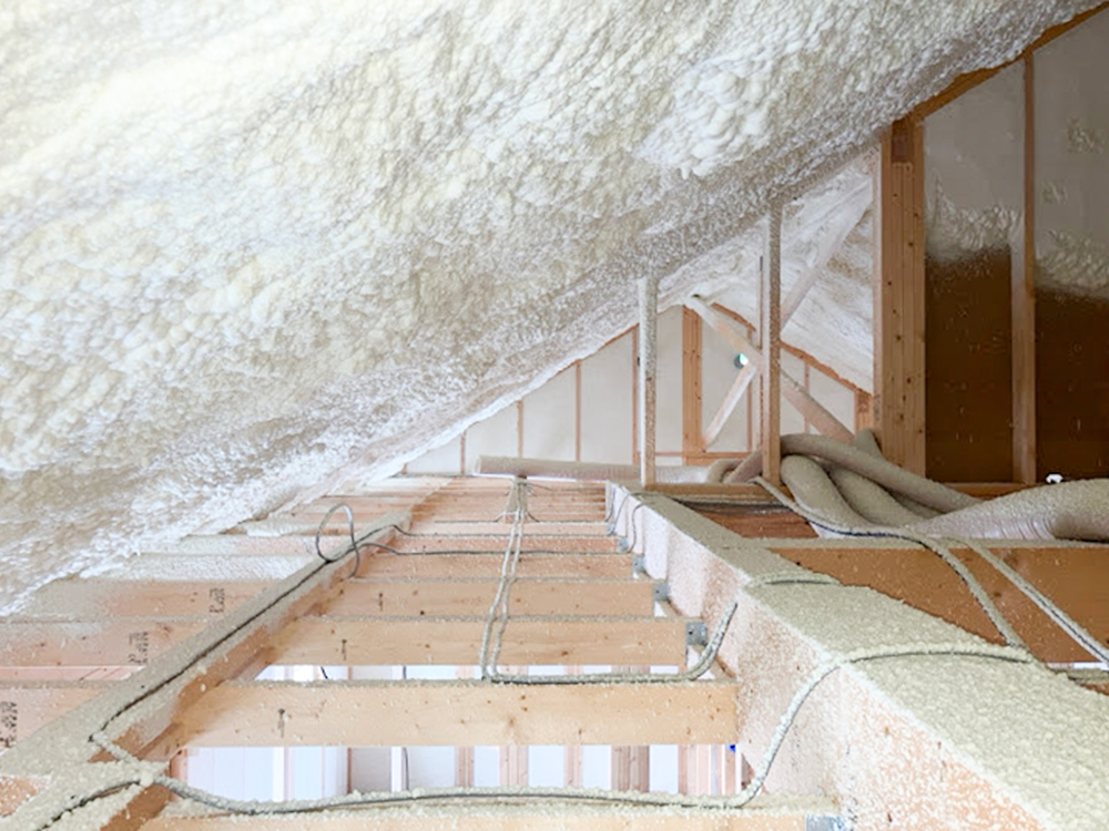 八王子市 K様邸 -吹付断熱-