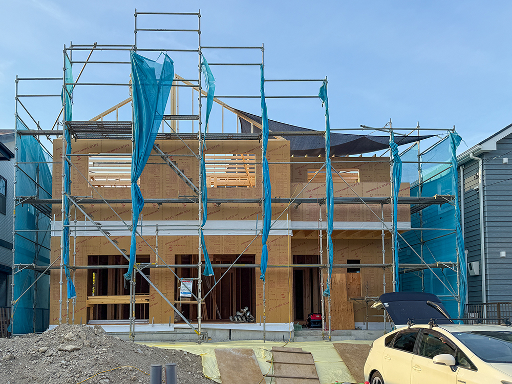 横須賀市 M様邸 -2F建方-