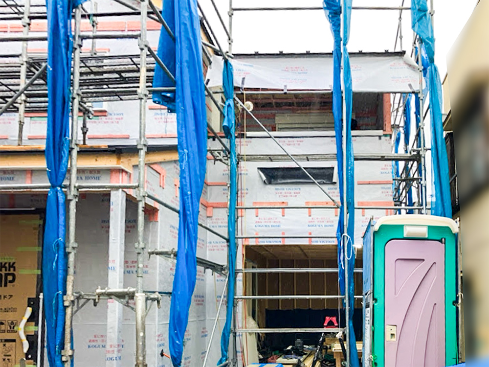 東久留米市 G様邸 -外部工事①-