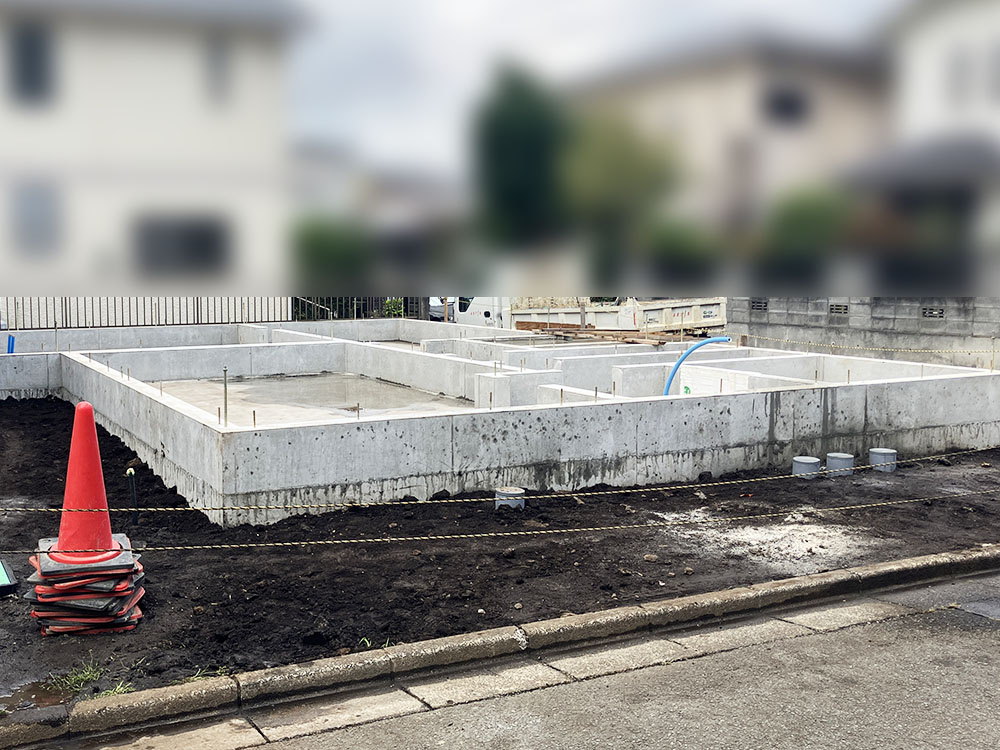 相模原市 T様邸 -基礎完了-