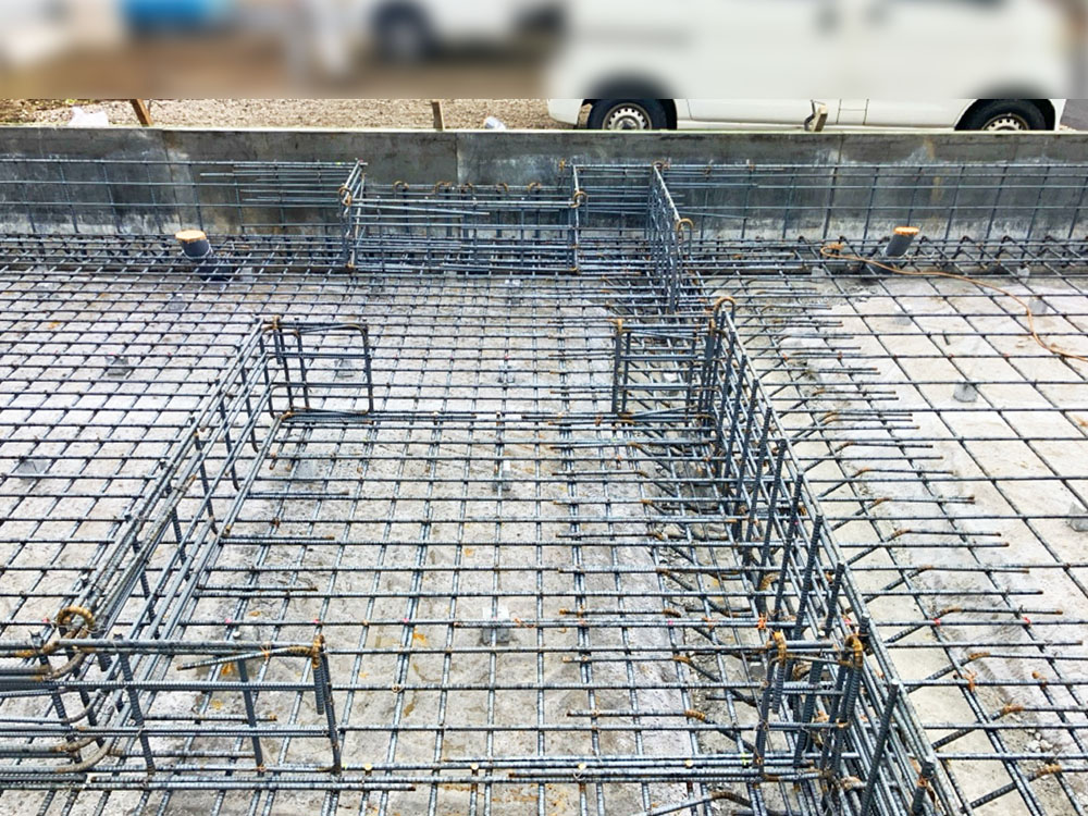 青梅市 S様邸 -基礎配筋-