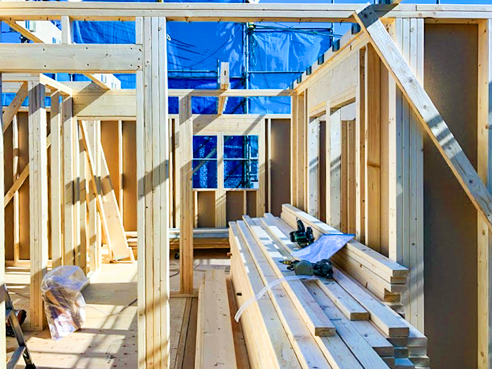 東大和市 O様邸 -2F建方-