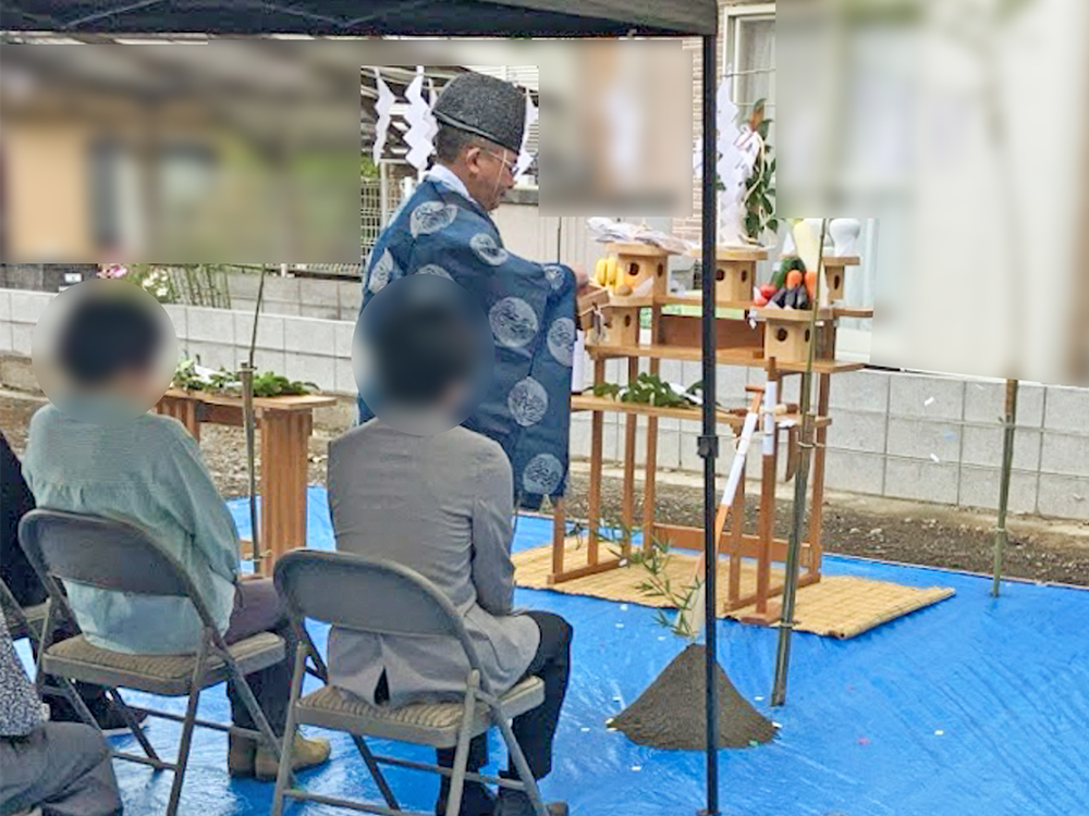 多摩市 I様邸 -地鎮祭-