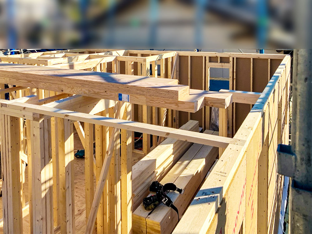 青梅市 S様邸 -2F建方-