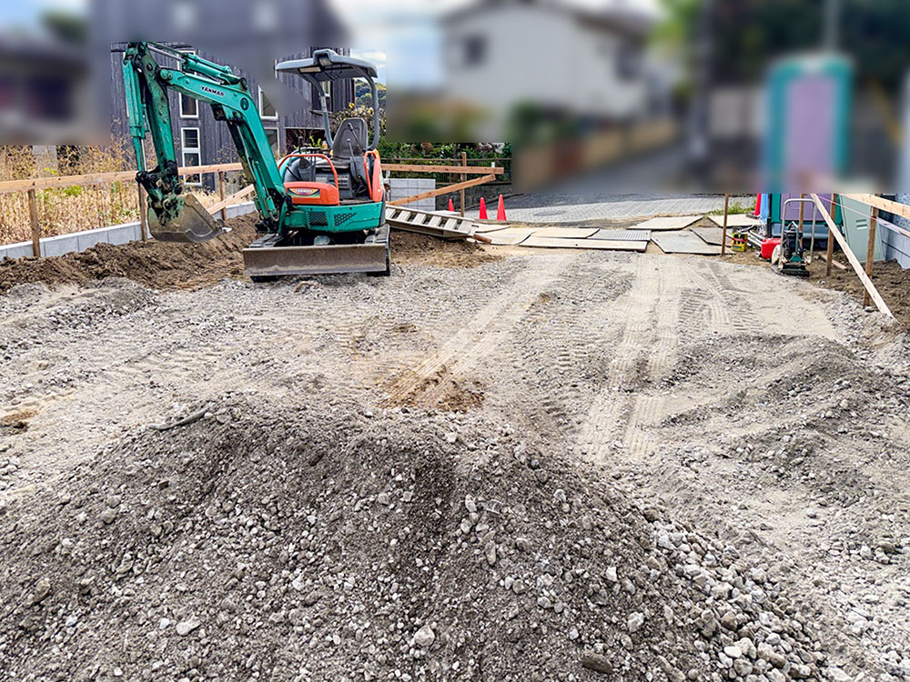 鎌倉市 H様邸 -基礎着工-