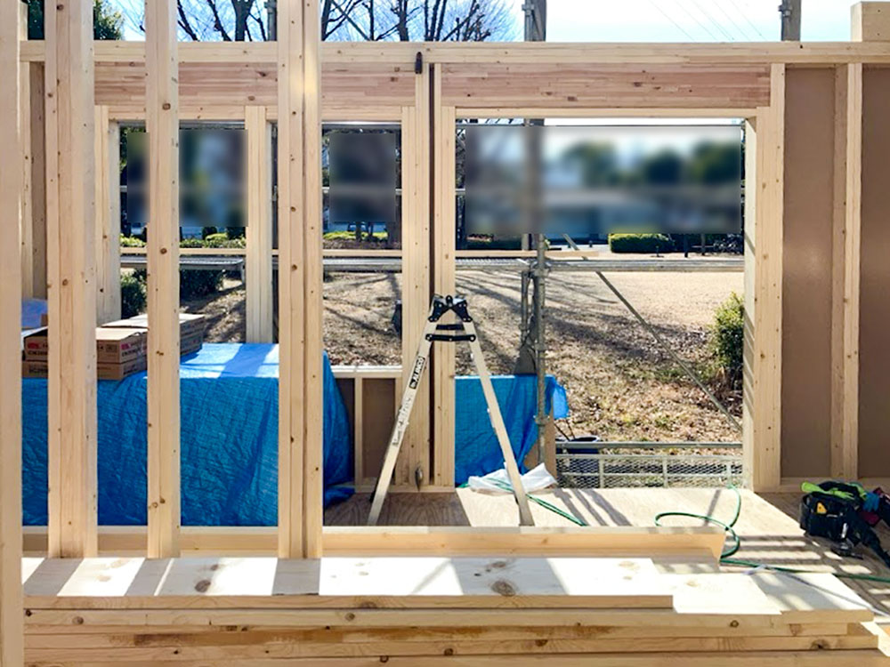 府中市 Y様邸 -1F建方-