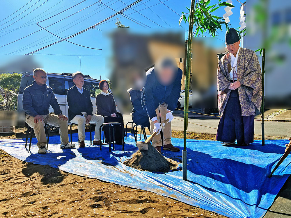 藤沢市 K様邸 -地鎮祭-