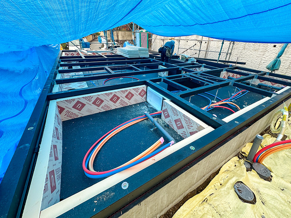 鎌倉市 H様邸 -土台敷-