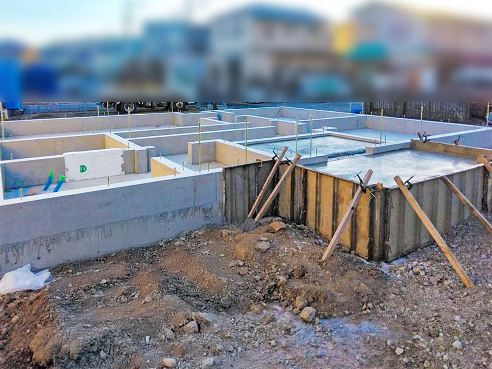 青梅市 S様邸 -基礎完了-