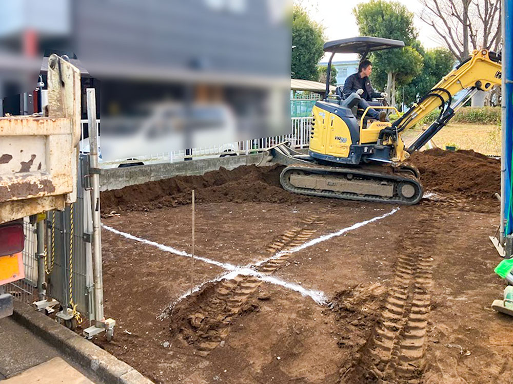 府中市 Y様邸 -基礎着工-