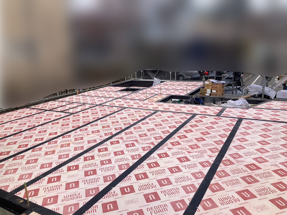 八王子市 H様邸 -土台敷-