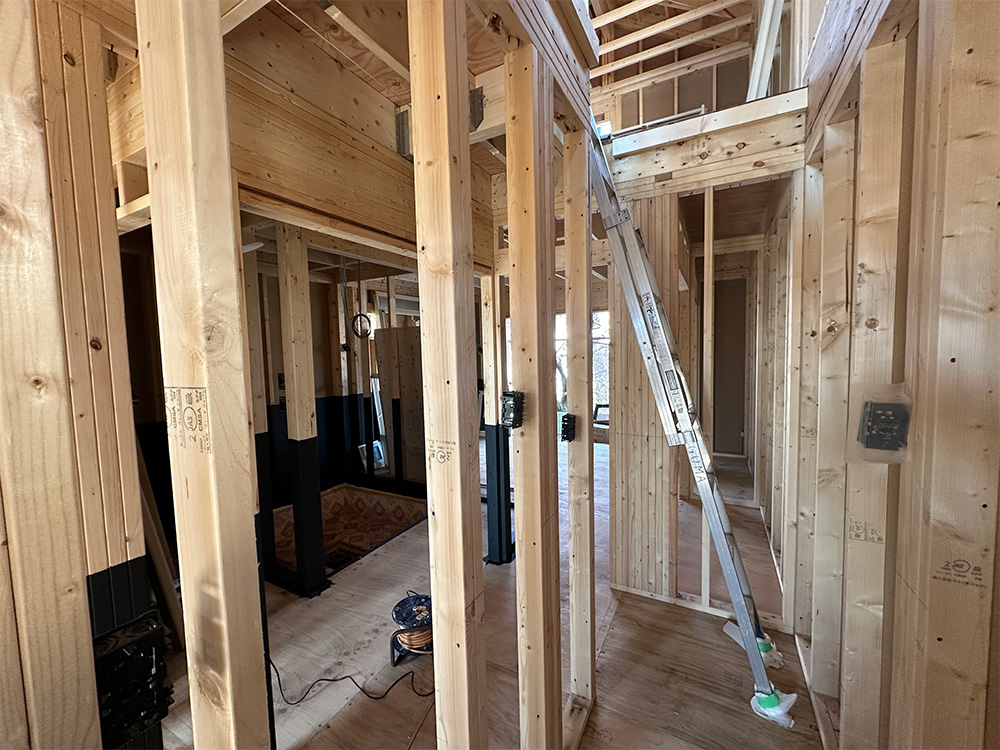 杉並区 T様邸 -1F建方-