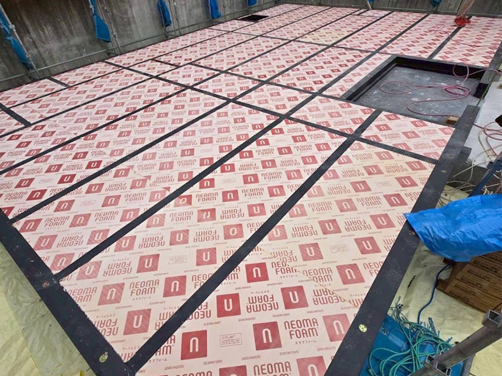 多摩市 I様邸 -土台敷-