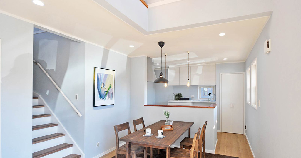 完成見学会/開放的な吹抜けがある住まい